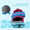 image:imageDREAM PAIRS Boys Girls Summer Outdoor Athletic Sport Sandals Walking Hiking Hook and Loop Adjustable Multicolor for ToddlerLittleBig KidsNavyFuchsiaMint