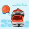 image:imageDREAM PAIRS Boys Girls Summer Outdoor Athletic Sport Sandals Walking Hiking Hook and Loop Adjustable Multicolor for ToddlerLittleBig KidsOliveGreenBeigeOrange