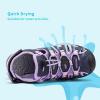 image:imageDREAM PAIRS Boys Girls Summer Outdoor Athletic Sport Sandals Walking Hiking Hook and Loop Adjustable Multicolor for ToddlerLittleBig KidsPurpleLightGrey