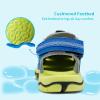 image:imageDREAM PAIRS Boys Girls Summer Outdoor Athletic Sport Sandals Walking Hiking Hook and Loop Adjustable Multicolor for ToddlerLittleBig KidsRoyalBlueGreyNeonGreen