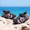 image:imageDREAM PAIRS Boys Girls Summer Outdoor Athletic Sport Sandals for ToddlerLittleBig KidBlackGrey