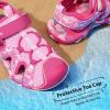 image:imageDREAM PAIRS Boys Girls Summer Outdoor Athletic Sport Sandals for ToddlerLittleBig KidHot PinkPink