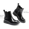 image:imageDREAM PAIRS Girls Ankle Boots with Side Zipper Chelsea Booties Low Heels Girl Fashion Shoes for ToddlerLittle KidBig KidAll Black