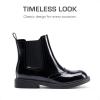 image:imageDREAM PAIRS Girls Ankle Boots with Side Zipper Chelsea Booties Low Heels Girl Fashion Shoes for ToddlerLittle KidBig KidAll Black