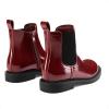 image:imageDREAM PAIRS Girls Ankle Boots with Side Zipper Chelsea Booties Low Heels Girl Fashion Shoes for ToddlerLittle KidBig KidBurgundy