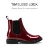 image:imageDREAM PAIRS Girls Ankle Boots with Side Zipper Chelsea Booties Low Heels Girl Fashion Shoes for ToddlerLittle KidBig KidBurgundy