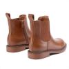 image:imageDREAM PAIRS Girls Ankle Boots with Side Zipper Chelsea Booties Low Heels Girl Fashion Shoes for ToddlerLittle KidBig KidTan