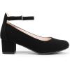 image:imageDREAM PAIRS Girls Dress Shoes Chunky High Heels Ankle Strap Party Wedding Princess Pump for Little Big KidBlack
