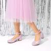 image:imageDREAM PAIRS Girls Dress Shoes Chunky High Heels Ankle Strap Party Wedding Princess Pump for Little Big KidPink