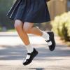 image:imageDREAM PAIRS Girls School Shoes Mary Jane Flats Lightweight Comfortable Girls Uniform Dress Shoes for ToddlerLittle KidBig KidAll Black