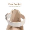 image:imageDREAM PAIRS Girls Wedge Sandals Flatform Open Toe Summer Platform Sandals Flower Wedding Party for Little KidBig KidIvory