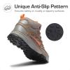 image:imageDREAM PAIRS Kids Shoes Hiking Boots Boys Girls HighTop Shoes Outdoors DuraPlay LaceUp Lightweight Hiking SneakersBrownOrange