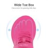 image:imageDREAM PAIRS Kids Wide Toe Box Athletic Running Sneakers Breathable Lightweight Casual Tennis Shoes Minimalist for Boys Girls School SportsRose Red
