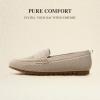 image:imageDREAM PAIRS Loafers for Women Penny Knitted Loafer Casual Comfortable Slip On Flats Work Business Walking ShoesBeige