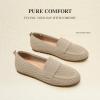 image:imageDREAM PAIRS Loafers for Women Penny Knitted Loafer Casual Comfortable Slip On Flats Work Business Walking ShoesBeige