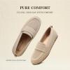 image:imageDREAM PAIRS Loafers for Women Penny Knitted Loafer Casual Comfortable Slip On Flats Work Business Walking ShoesBeige