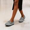 image:imageDREAM PAIRS Loafers for Women Penny Knitted Loafer Casual Comfortable Slip On Flats Work Business Walking ShoesBlackWhite