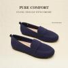 image:imageDREAM PAIRS Loafers for Women Penny Knitted Loafer Casual Comfortable Slip On Flats Work Business Walking ShoesNavy