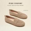image:imageDREAM PAIRS Loafers for Women Penny Knitted Loafer Casual Comfortable Slip On Flats Work Business Walking ShoesNude