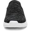 image:imageDREAM PAIRS Mules for Women Shoes Slip on Sneakers Knit Flats Lightweight Breathable Comfortable Walking ShoesBlackGrey