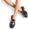 image:imageDREAM PAIRS Mules for Women Slip On Shoes Platform Thick Comfortable Womens Chunky Flat Slides Slippers LoafersBlack