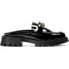 image:imageDREAM PAIRS Mules for Women Slip On Shoes Platform Thick Comfortable Womens Chunky Flat Slides Slippers LoafersBlackpat