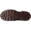 image:imageDREAM PAIRS Mules for Women Slip On Shoes Platform Thick Comfortable Womens Chunky Flat Slides Slippers LoafersBrownpat