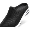 image:imageDREAM PAIRS Mules for Women Sneakers Slip on Shoes for Women Walking ShoesBlack
