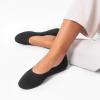 image:imageDREAM PAIRS Wide Ballet Flats Shoes for Women Width Foldable Knit Womens Flats with Arch Support Comfortable Shoes for Women Dressy Casual Work OfficeBlack
