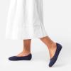 image:imageDREAM PAIRS Wide Ballet Flats Shoes for Women Width Foldable Knit Womens Flats with Arch Support Comfortable Shoes for Women Dressy Casual Work OfficeNavy