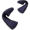 image:imageDREAM PAIRS Wide Ballet Flats Shoes for Women Width Foldable Knit Womens Flats with Arch Support Comfortable Shoes for Women Dressy Casual Work OfficeNavy