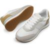 image:imageDREAM PAIRS Women Fashion Sneakers Walking Tennis Sports Athletic Comfortable Lightweight Running Lace Up Classic Casual SneakerWhiteGreen