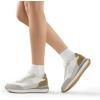 image:imageDREAM PAIRS Women Fashion Sneakers Walking Tennis Sports Athletic Comfortable Lightweight Running Lace Up Classic Casual SneakerWhiteGreen