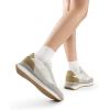 image:imageDREAM PAIRS Women Fashion Sneakers Walking Tennis Sports Athletic Comfortable Lightweight Running Lace Up Classic Casual SneakerWhiteGreen