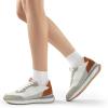 image:imageDREAM PAIRS Women Fashion Sneakers Walking Tennis Sports Athletic Comfortable Lightweight Running Lace Up Classic Casual SneakerWhiteOrange