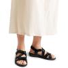 image:imageDREAM PAIRS Womens Arch Support Sandals Comfortable Open Toe Dress Flats Walking Sandals For SummerBlack