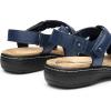 image:imageDREAM PAIRS Womens Arch Support Sandals Comfortable Open Toe Dress Flats Walking Sandals For SummerNavy