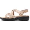 image:imageDREAM PAIRS Womens Arch Support Sandals Comfortable Open Toe Dress Flats Walking Sandals For SummerNude