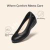 image:imageDREAM PAIRS Womens Ballet Flats Business Office Work Dress Shoes Comfortable Dressy Flats for WomenBlack