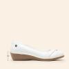 image:imageDREAM PAIRS Womens Ballet Flats Business Office Work Dress Shoes Comfortable Dressy Flats for WomenWhite