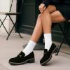 image:imageDREAM PAIRS Womens Chunky Loafers Platform Comfortable SlipOn Dressy Business Casual ShoesAll Black