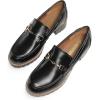 image:imageDREAM PAIRS Womens Chunky Loafers Platform Comfortable SlipOn Dressy Business Casual ShoesBlackpu