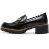 image:imageDREAM PAIRS Womens Chunky Loafers Platform Comfortable SlipOn Dressy Business Casual ShoesBlackpu