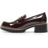 image:imageDREAM PAIRS Womens Chunky Loafers Platform Comfortable SlipOn Dressy Business Casual ShoesBurgundypat