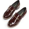 image:imageDREAM PAIRS Womens Chunky Loafers Platform Comfortable SlipOn Dressy Business Casual ShoesBurgundypat