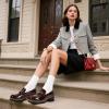 image:imageDREAM PAIRS Womens Chunky Loafers Platform Comfortable SlipOn Dressy Business Casual ShoesBurgundypat