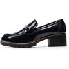 image:imageDREAM PAIRS Womens Chunky Loafers Platform Comfortable SlipOn Dressy Business Casual ShoesNavy