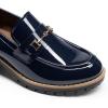 image:imageDREAM PAIRS Womens Chunky Loafers Platform Comfortable SlipOn Dressy Business Casual ShoesNavy