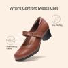 image:imageDREAM PAIRS Womens Chunky Low Block Closed Toe Heels Mary Janes Pumps Comfortable Round Toe Dress Work Wedding ShoesTanpu