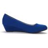 image:imageDREAM PAIRS Womens Debbie Mid Wedge Heel Pump ShoesRoyalBlue